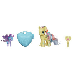 Hasbro 孩之宝 My Little Pony 小马宝莉 彩虹系列 爱心魔匙 A8742*2件