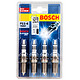 BOSCH 博世 精装铂金高性能火花塞FR8NP 4支装(标致206/307/雪铁龙C2/C5/爱丽舍/毕加索/凯旋）