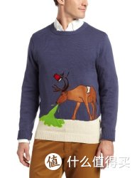 Alex Stevens Reindeer Hangover Ugly Christmas Sweater 男士麋鹿毛衣