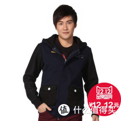 JEANSWEST 真维斯 男款连帽卫衣外套