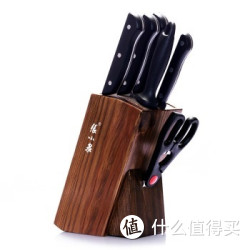 Zhang Xiao Quan 张小泉 黑金刚系列 D30410100 厨房刀剪七件套装
