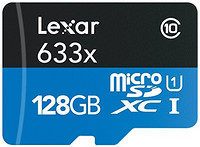 Lexar 雷克沙 High-Performance MicroSDXC 633x 高速TF卡 128GB