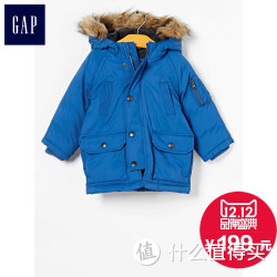 GAP 盖璞 474202 幼儿款仿毛领棉服