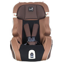 Kiwy S123 钢铁侠 五点式安全带 儿童汽车安全座椅 摩卡棕