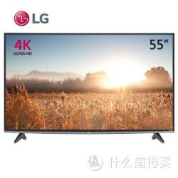 LG 55UF6860-CB 55英寸 4K超高清智能 LED液晶电视+32英寸 液晶电视
