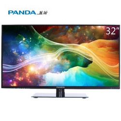 PANDA 熊猫 LE32D69 U派32寸液晶电视（黑色）