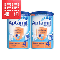 Aptamil 爱他美 婴儿牛奶粉 4段 800g*2罐