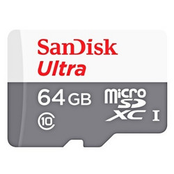 SanDisk 闪迪 至尊高速 microSDXC存储卡（64GB、Class10）