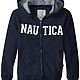 Nautica 诺帝卡 Pique Thermal Fleece 儿童拉链卫衣