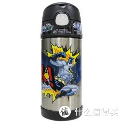 THERMOS 膳魔师 F4014BMK6BN 不锈钢儿童吸管保温杯 350ml