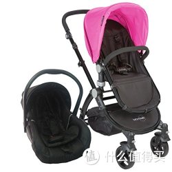 Babyroues Letour Classic Stroller with Car Seat 婴儿推车加提篮