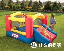 little tikes 小泰克 充气蹦床滑梯组合