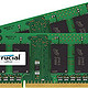 crucial 英睿达 DDR3 1600 16G 笔记本内存套装（8G*2）