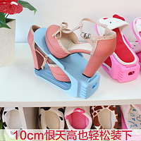 日式家居用品 双层简易鞋架