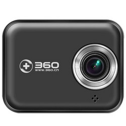 360 行车记录仪 J501 超高清 广角夜视 循环录影 智能管理 黑色