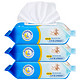FIVERAMS 五羊 婴儿护肤柔湿巾 PiPi专用（80片*3包）