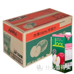 joos 杰事 100%苹果汁 1L*12盒