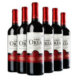 TORRE ORIA 奥瑞安骑士 红标DO级 干红葡萄酒 750ml*6瓶