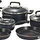 T-fal 特福 C109SC Signature Nonstick Expert Thermo-Spot Heat Indicator Cookware Set 带火红点不粘锅12件套