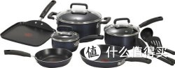 T-fal 特福 C109SC Signature Nonstick Expert Thermo-Spot Heat Indicator Cookware Set 带火红点不粘锅12件套