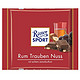 Ritter SPORT 瑞特斯波德 牛奶巧克力 朗姆酒葡萄味100g