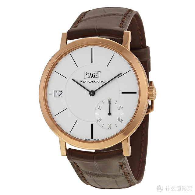 PIAGET 伯爵 Altiplano系列 红金带日历超薄机械腕表 G0A38131