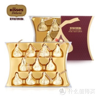 HERSHEY‘S 好时 HERSHEY'S Kisses Deluxe 臻吻 榛仁夹心牛奶巧克力 22粒装 182g