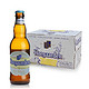 比利时进口 Hoegaarden 福佳 白啤酒（原装进口经典白啤酒）330ml瓶装 24支