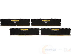 CORSAIR 海盗船 Vengeance LPX DDR4 2666 16GB 台式机内存（4G*4条） 