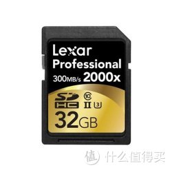 Lexar 雷克沙 Professional 2000x 32GB SDHC UHS-II/U3 存储卡