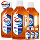 Walch 威露士 衣物家居消毒液（1L*3瓶 + 60ml*3瓶）+洗衣、柔顺剂凑单品
