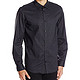 Calvin Klein Liquid Cotton Cross Hatch Print- Cllr K 男士长袖衬衫