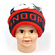 移动端：SNOOPY 史努比 儿童秋冬保暖针织帽 SJ1010 藏蓝 50-52cm