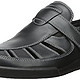 限黑色：ecco 爱步 Transporter Fisherman Sandal 男士凉鞋