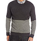 Levi's 李维斯 Diaz Colorblock Crew Sweater 男款拼色纯棉针织衫