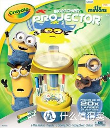 Crayola 绘儿乐 Minions 小黄人 Sketcher Projector 投影画板