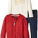 Nautica 诺帝卡 Little Girls' 3 Piece Set 女童三件套