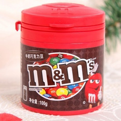 m&m's 牛奶巧克力豆/花生牛奶巧克力豆 100g