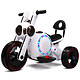 移动端：孩子王 儿童电动车 摩托车三轮车可坐电动汽车宝宝玩具 儿童玩具车可坐人 儿童车 太空白