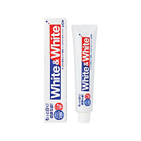 凑单品:LION 狮王 WHITE&WHITE 美白牙膏 150g