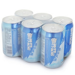 SNOWBEER 雪花 勇闯天涯 啤酒 330ml*6听*2箱