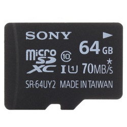 SONY 索尼 UHS-1 64G TF存储卡