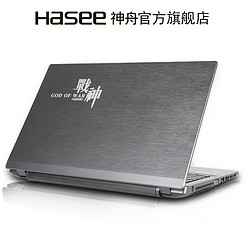 Hasee 神舟 战神 K650D-A29D3GTX950M 15.6寸 全高清屏超薄本