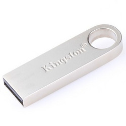Kingston 金士顿 DT SE9H 16GB 金属U盘 银色亮薄