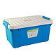 EKOA 亿高 蓝白色 50升容积 塑料收纳箱+便携式塑料药盒