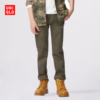 UNIQLO 优衣库 159604 斜纹松紧裤 男童装