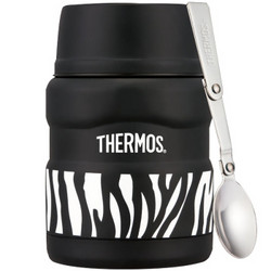 THERMOS 膳魔师 SK-3000 BH 温便当盒 470ml附勺 个性斑马