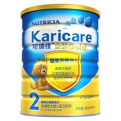 Karicare 可瑞康 金装较大婴儿和幼儿配方奶粉 2段（6-12个月）900g *4罐