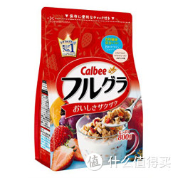Calbee 水果颗粒果仁谷物营养麦片 800g