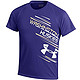 凑单品，限M码：Under Armour 安德玛 NCAA Youth Tech Tee 男士运动T恤 Washington Huskies